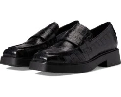 Vagabond Shoemakers Jillian Embossed Leather Penny Loafer