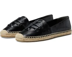 Tory Burch Woven Double T Aline Espadrille