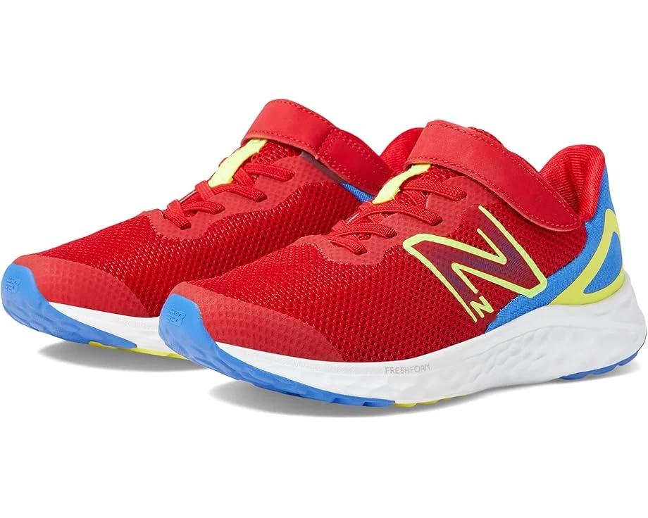 New Balance Kids Fresh Foam Arishi V4 Bungee Lace With Hook-and-Loop Top Strap (Little Kid) 1 New Balance Kids Fresh Foam Arishi V4 Bungee Lace With Hook-and-Loop Top Strap (Little Kid)